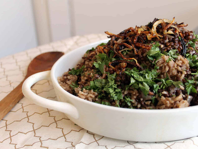 Mujadara: un plato de medio oriente para hacer en pocos minutos y con simples ingredientes
