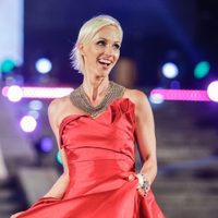 A sus 47 años, el increíble look de Ingrid Grudke para el concurso de fisicoculturismo en Europa