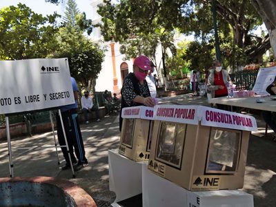Cómputo de la Consulta Popular se acerca al cierre, gana el "SÍ" con 7.05 % de participación