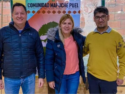 Gloria Ruiz busca alquilar tierras a la comunidad Puel y destinarlas a la producción