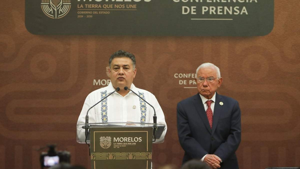 El secretario de Seguridad Pública y Protección Ciudadana de Morelos, Miguel Ángel Urrutia Lozano