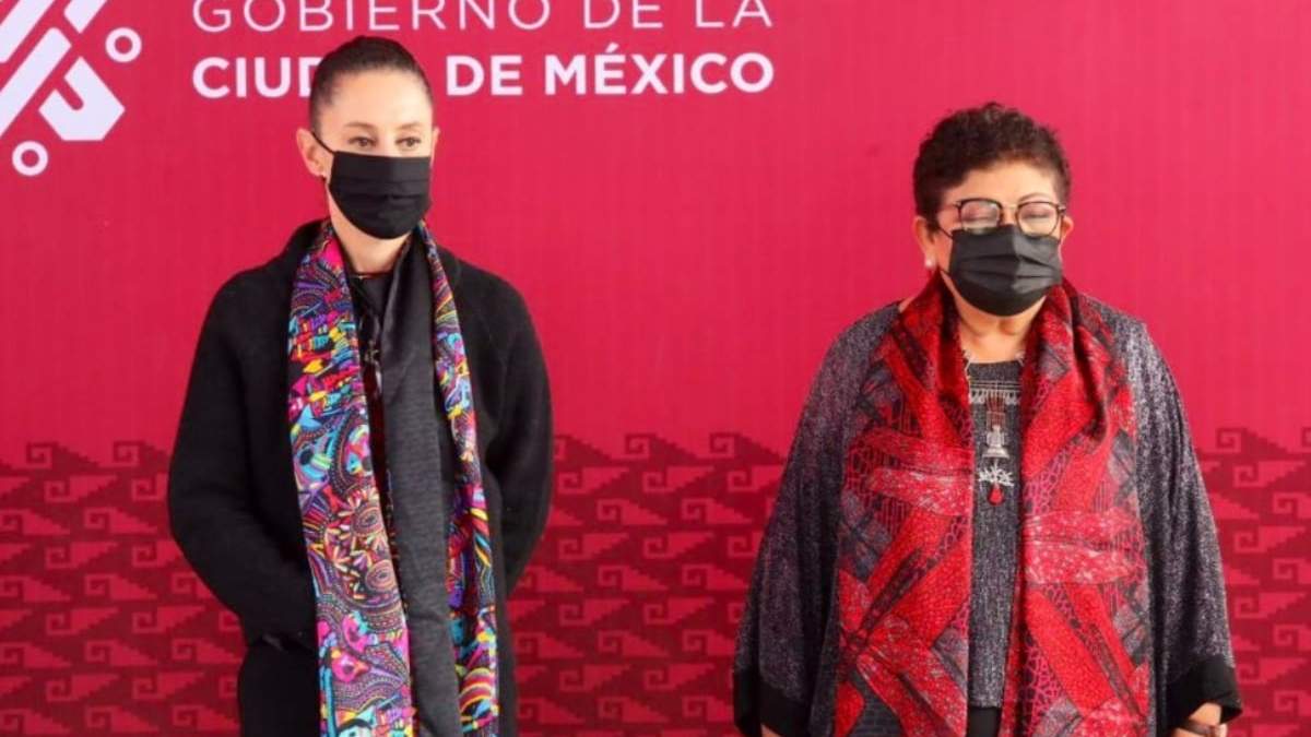 La jefa de gobierno, Claudia Sheinbaum, y la fiscal de la CDMX, Ernestina Godoy