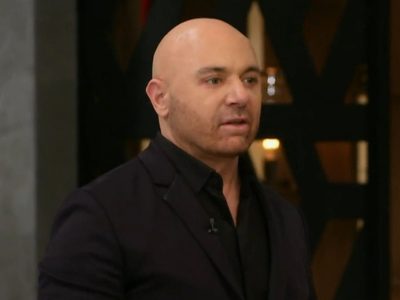 Germán Martitegui le puso los puntos a Daniel Aráoz en "MasterChef Celebrity"