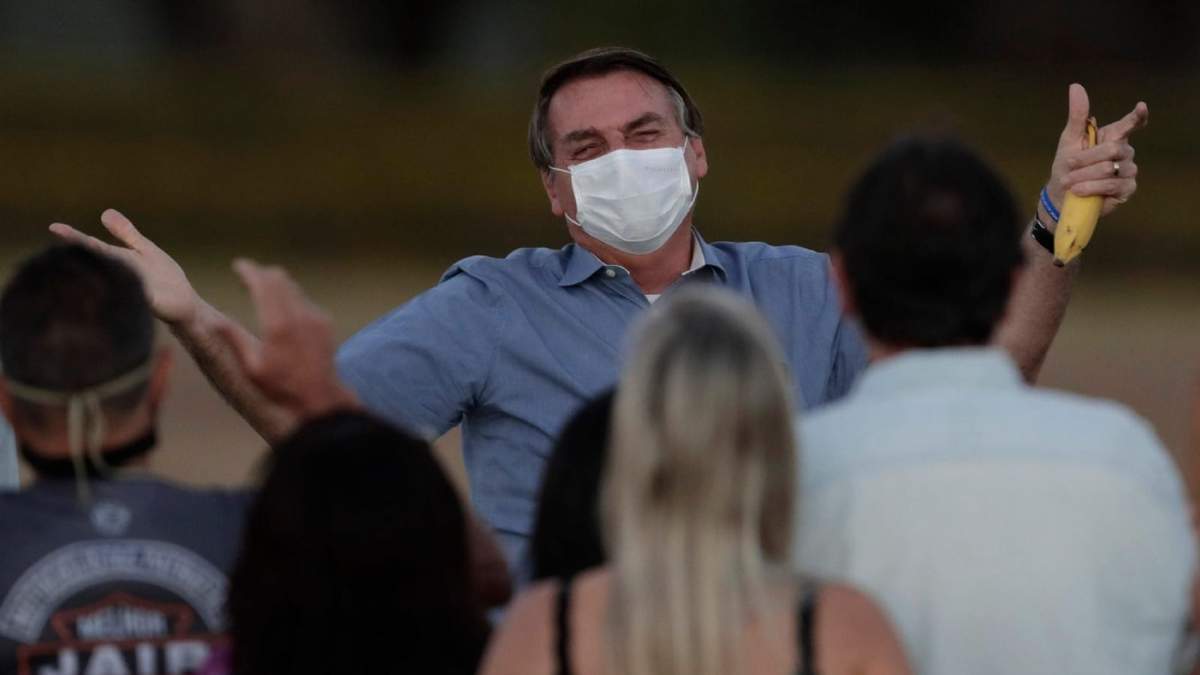 Después de dar negativo en la prueba de coronavirus, Bolsonaro retomó sus actividades. Fuente: (Twitter)