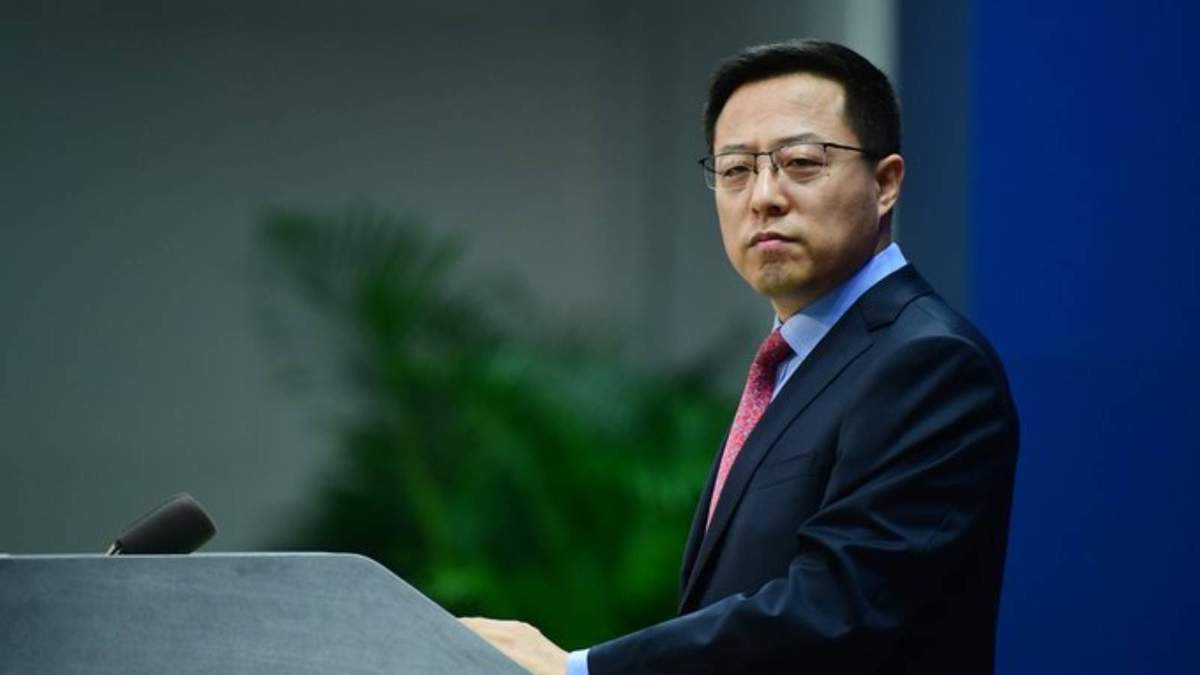 El portavoz del Ministerio de Exteriores chino, Zhao Lijian