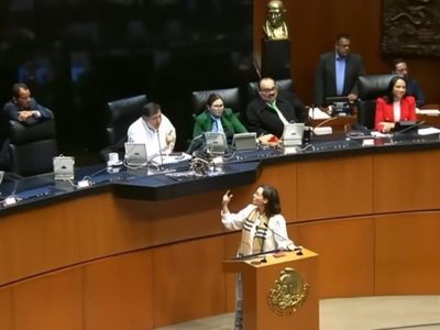 “¿Dónde está el dinero?”, cuestiona Lilly Téllez a Adán Augusto por su disputa con Monreal (Video)