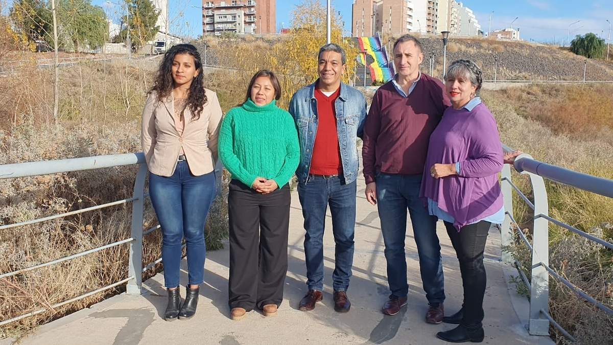 Candidatos de Libres del Sur y Partido Socialista. Fuente: (Javier Manzano - Minuto Neuquén)