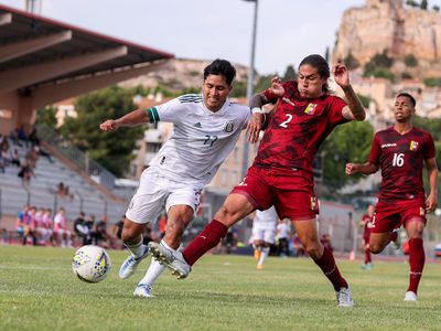 México perdió 2-1 ante Venezuela en el Torneo Esperanzas de Toulon 2022
