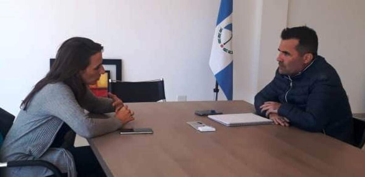 Reunión de Soledad Salaburu y Darío Martínez. Fuente (redes sociales).