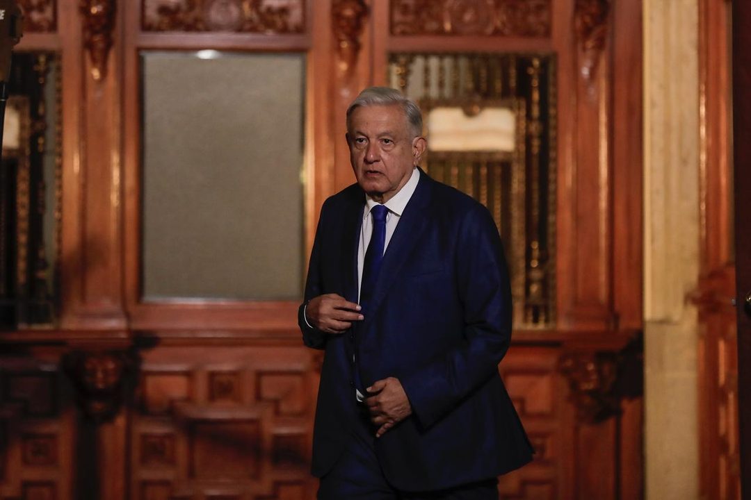 AMLO. Palacio Foto Montserrat López