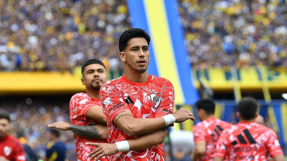 Maximiliano Meza se lesionó por tercera vez en el año en River
