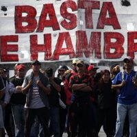 La pobreza empeora en Argentina: el índice trepó a más del 44%