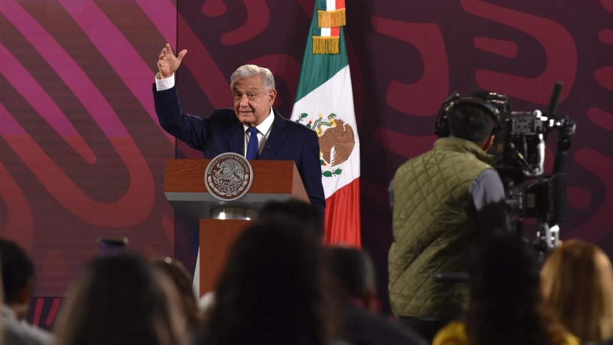 El presidente en Palacio Nacional