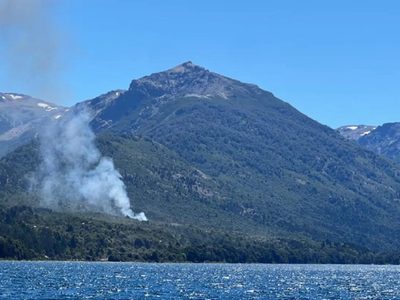 El incendio en Meliquina afectó 10 hectáreas de bosque