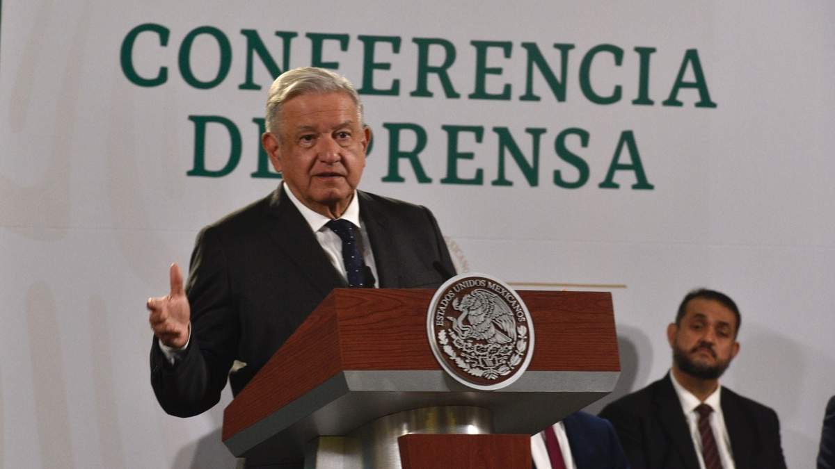 El presidente López Obrador