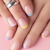 Nail Art: probá estas técnicas para innovar en la manicura francesa, que son lo último en tendencia