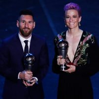Para Messi y Rapinoe, el premio The Best 2019 de la FIFA
