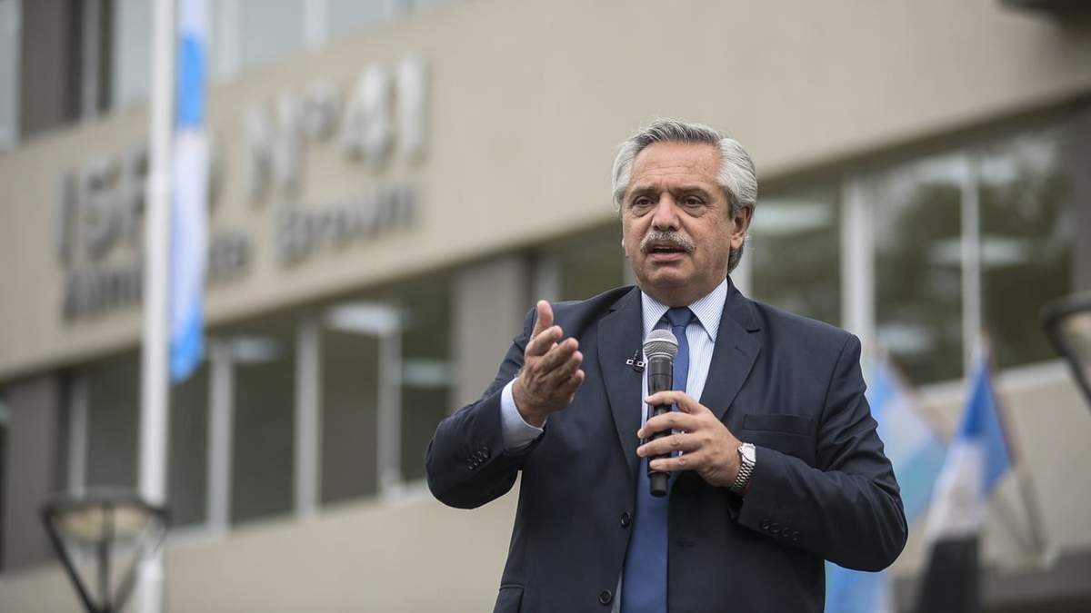 El presidente de la Nación, Alberto Fernández. Fuente: (Twitter)