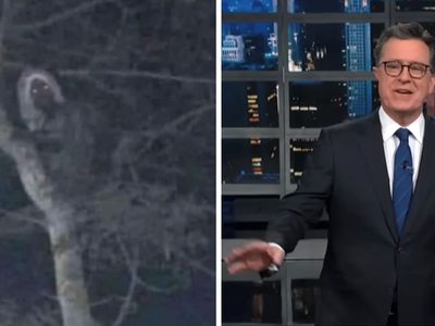 Así se burló de AMLO el conductor Stephen Colbert por la foto del "aluxe" (Video)