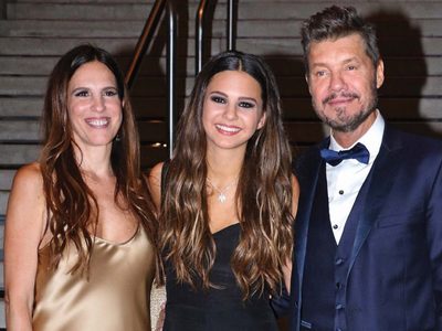 "Feliz y orgulloso": el hermoso motivo que unió a Marcelo Tinelli y Paula Robles
