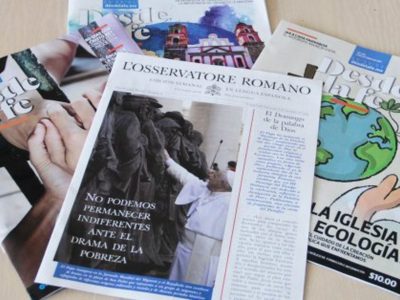 L’Osservatore Romano será editado quincenalmente en México
