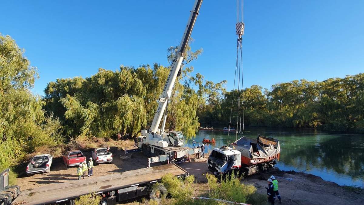 Mega operativo en el Tercer Puente. Fuente: (Javier Manzano)