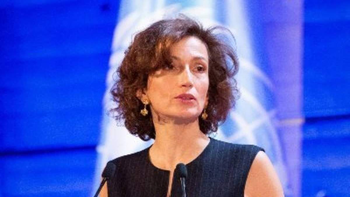 Audrey Azoulay, directora general de la UNESCO