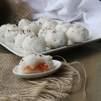 Si te sobró arroz, hacé estas bolitas asiáticas rellenas de cerdo que son un viaje de ida