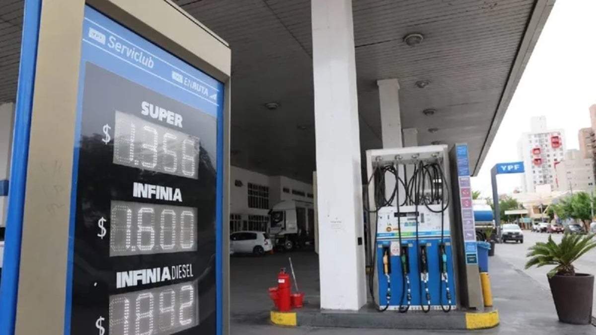La petrolera YPF fue la primera en ajustar el precio de sus combustibles. Fuente: (Facebook)