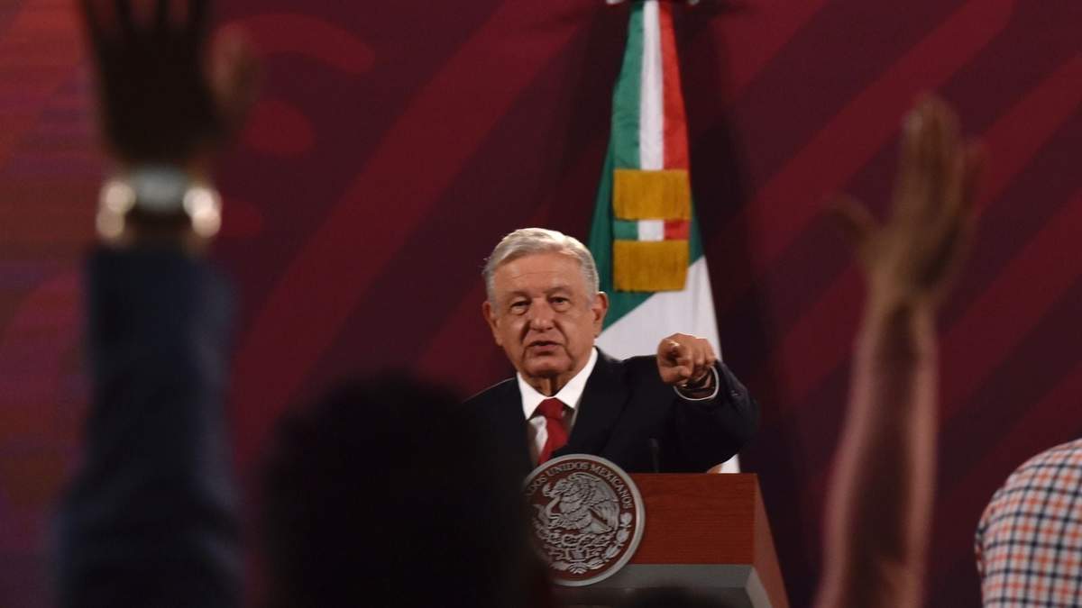 El presidente en Palacio Nacional