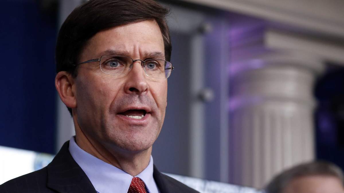 Jefe del Pentágono, Mark Esper. Fuente: (Instagram).
