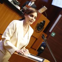 Morenista exige juicio político contra Lilly Téllez por traición a la patria (Video)