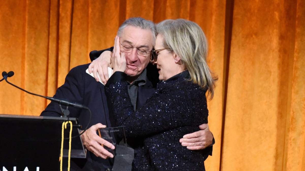Robert De Niro y Meryl Streep. Fuente: (Instagram)
