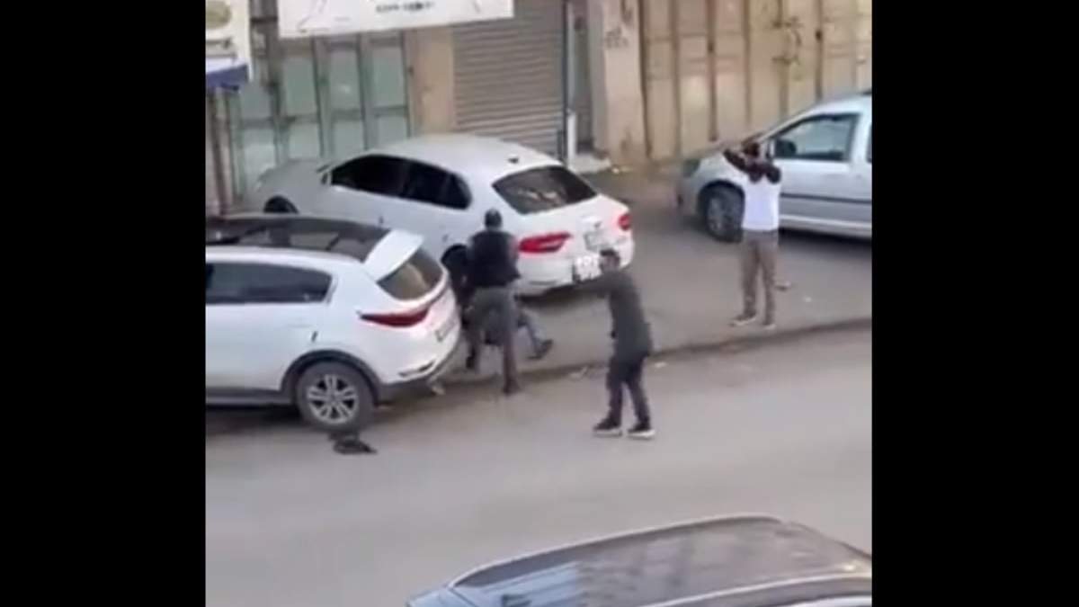Un video registró el momento del ataque