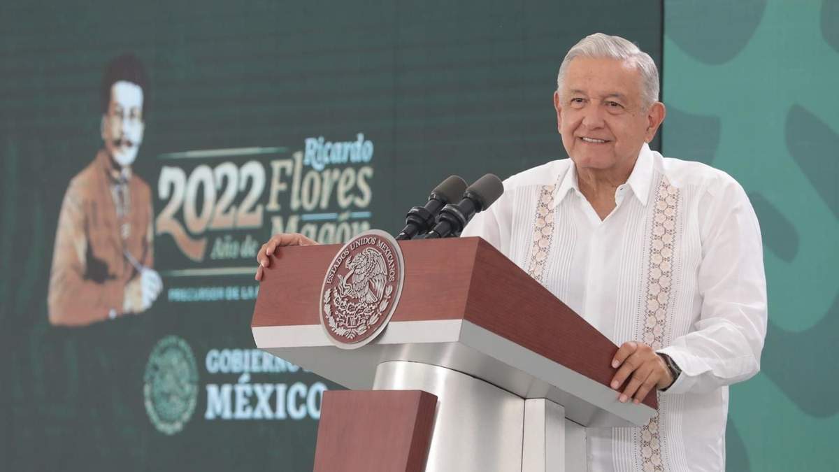 El presidente durante su gira a Oaxaca