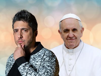 Mensaje directo: Jey Mammón reveló su insólita relación con el papa Francisco