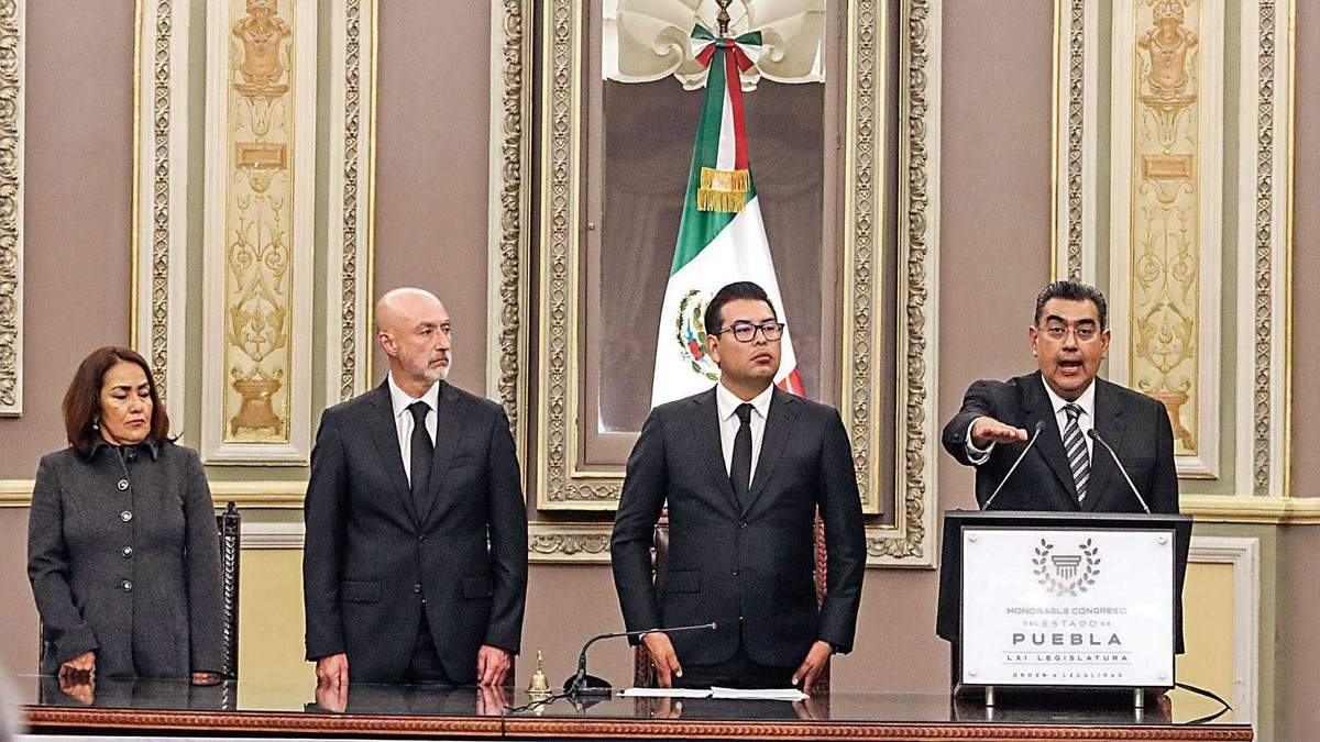 Céspedes Peregrina en la toma de protesta