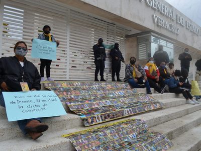 Solecito protesta en FGE: ¿dónde están los 60 cuerpos que la fiscalía ya entregó?
