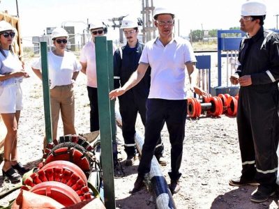Con un Scraper, OTASA realizó pruebas de integridad del oleoducto a Chile