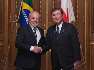 Líderes de Brasil y Japón destacan la importancia de la democracia y el libre comercio