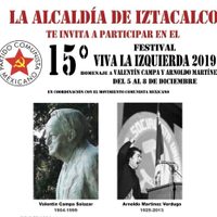Iztacalco alberga el Festival Viva la Izquierda