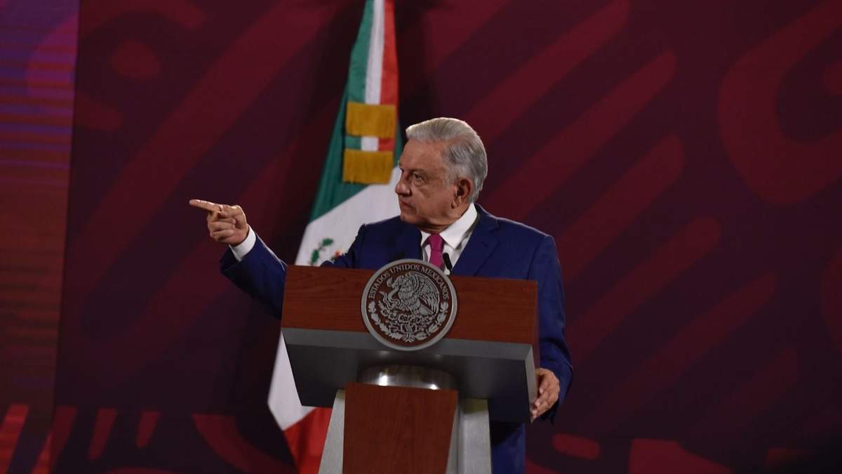 El mandatario en Palacio Nacional