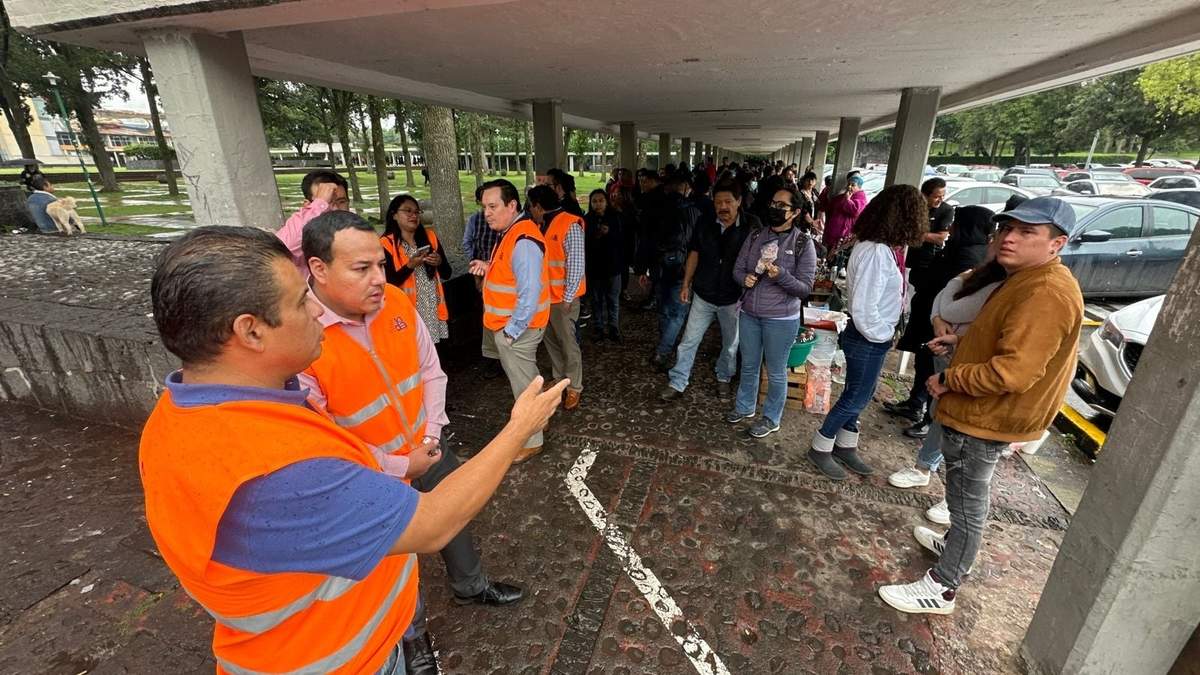 En CU evacuaron a alumnos