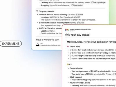 Google prueba agente de productividad que conecta Gmail, calendario y Drive para informes matutinos