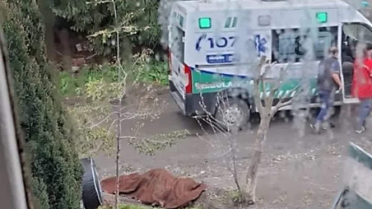 Héctor Gabriel Matamala murió en la calle, a metros de su vivienda. Fuente (Diario Andino)