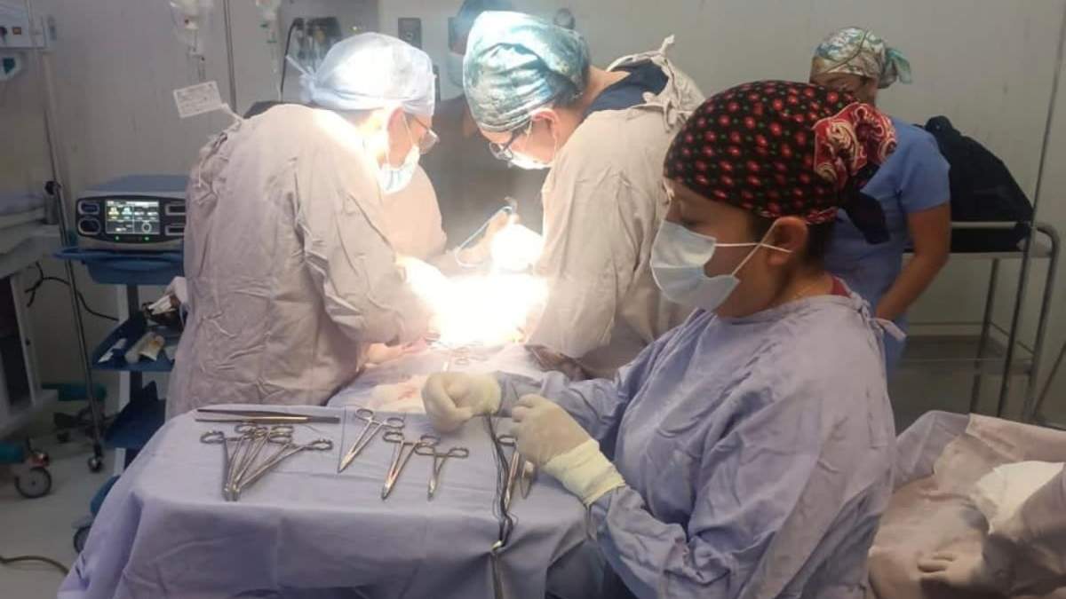 La cirugía para extraer los órganos