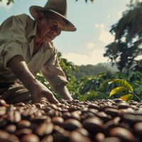 El cultivo de café florece en el estado amazónico de Brasil