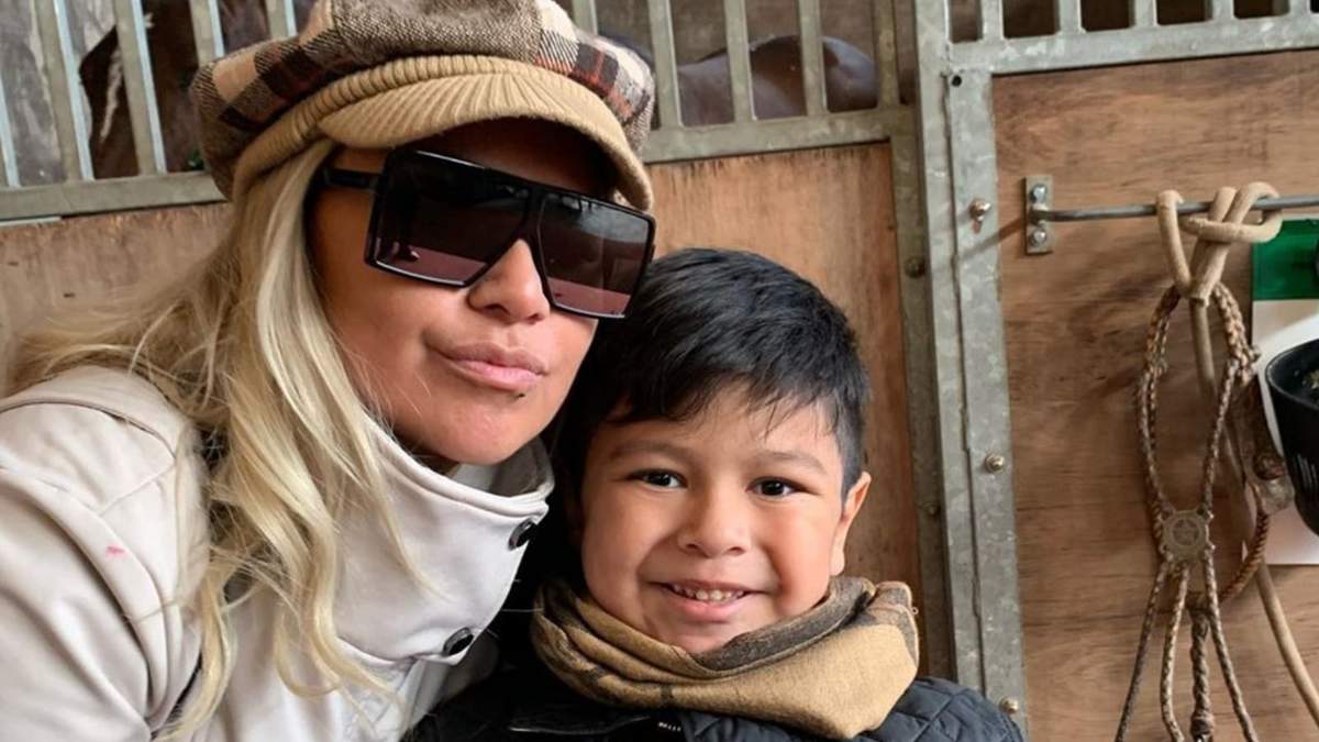 Verónica Ojeda. Diego Fernando Maradona. Fuente: (Instagram)