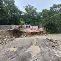 Lluvias del frente frío 6 provocan daños en 16 municipios de Veracruz
