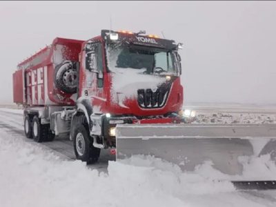 El Centro de Operaciones de Emergencia de Neuquén trabaja en la prevención por el temporal de nieve